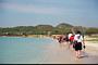 Walking along Hadyao (long beach)